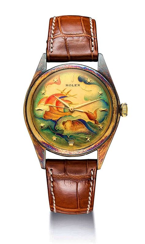 rolex watch cloisonnè